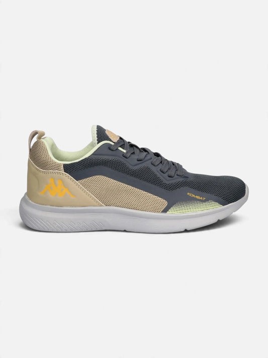 Zapatillas Kappa Kombat Performance 1 Base Verde Gris Amarillo Citrus
