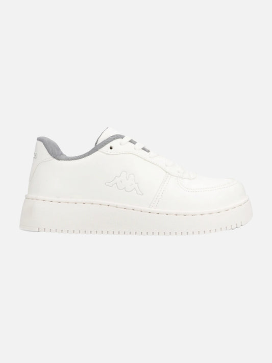 Zapatillas Niño Kappa Logo Linate Blanco