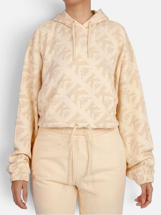 Buzo Mujer Kappa Authentic Tropp Beige Biscuit