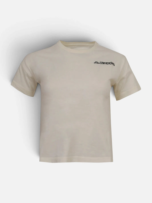 Remera Mujer Kappa Logo Egras T-Shirt Bright Blanco