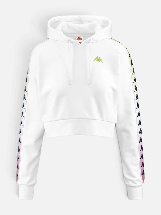 Buzo Mujer Kappa Tamas Degrade Blanco-Fuxia-Lime