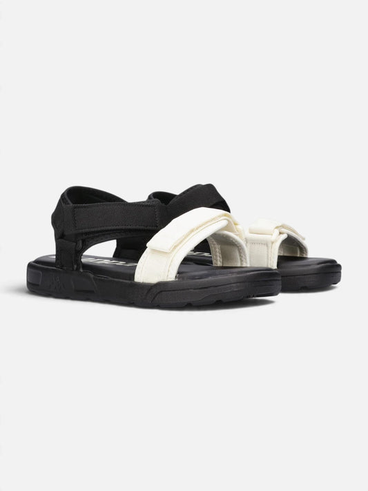 Sandalias Kappa Authentic Cloty 1 Negro Blanco Off