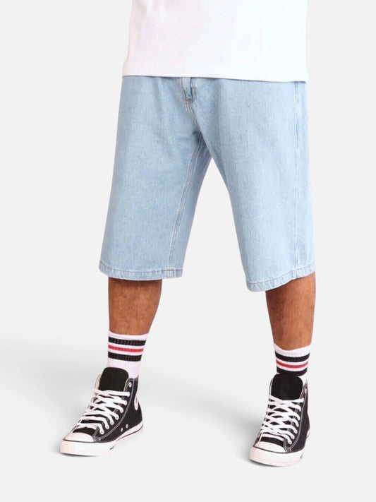 Bermuda NTF Jean Oversize Iago Azul