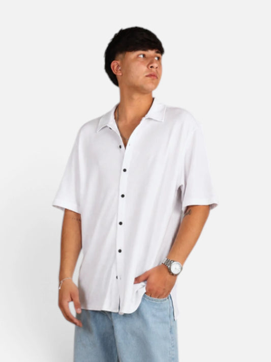 Camisa NTF Malta Wafle Blanco