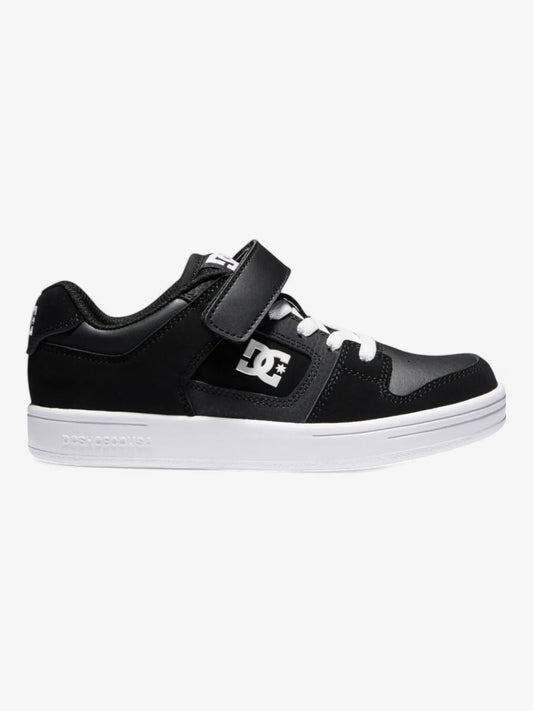 Zapatillas Dc Niño Manteca 4 V Negro Blanco