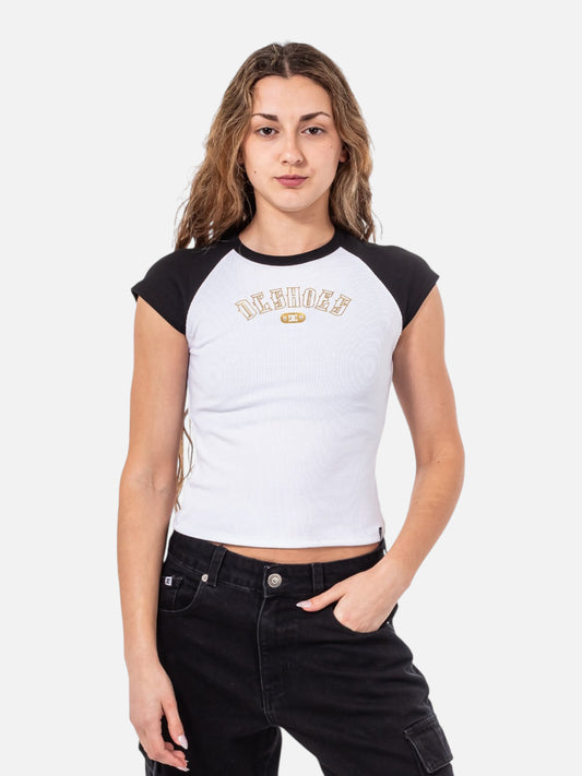 Remera DC Mujer DCSHOES Blanco