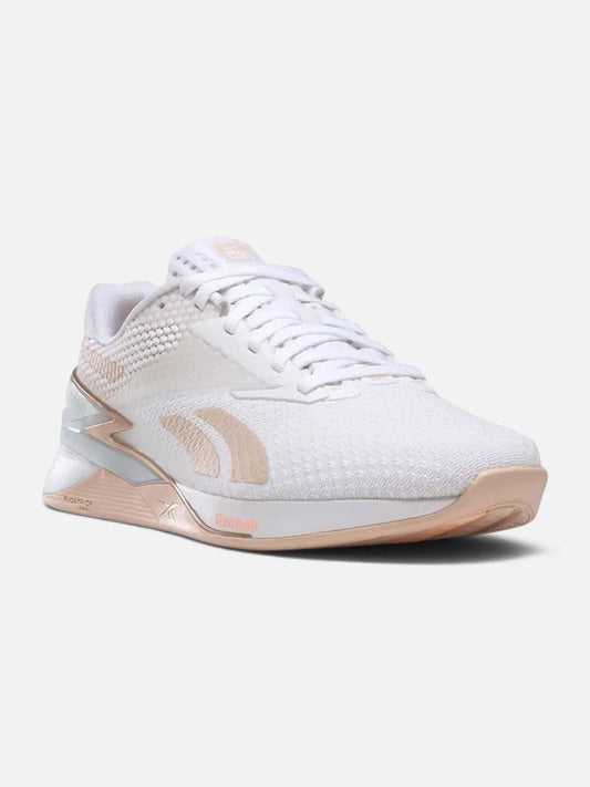 Zapatillas Reebok Nano X3 Blanco Rosa Pastel