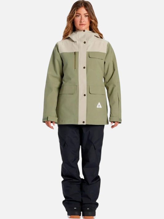Campera DC Snow Mujer Liberate Verde
