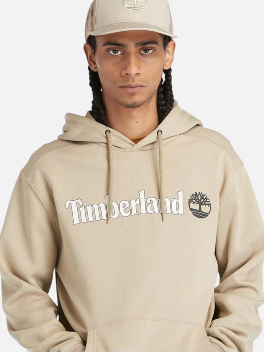 Buzo Timberland Linear Logo Verde Beige