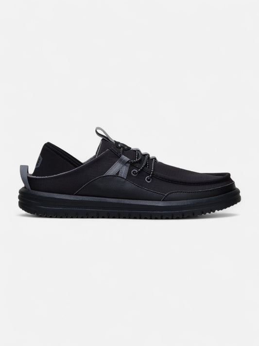 Zapatos Hey Dude Bradley Blipper Nylon Negro