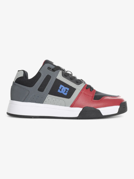Zapatillas Dc Stag Lite Rs Negro Blanco Rojo Gris