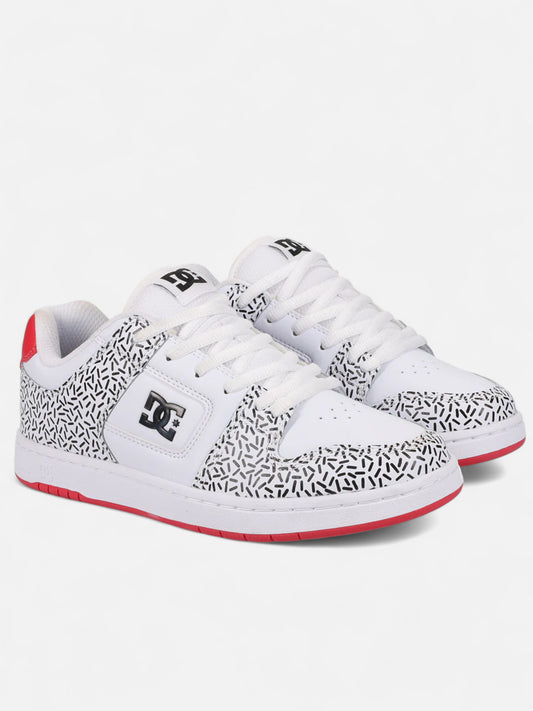 Zapatillas DC Mujer Manteca 4 Blanco Negro Rosa