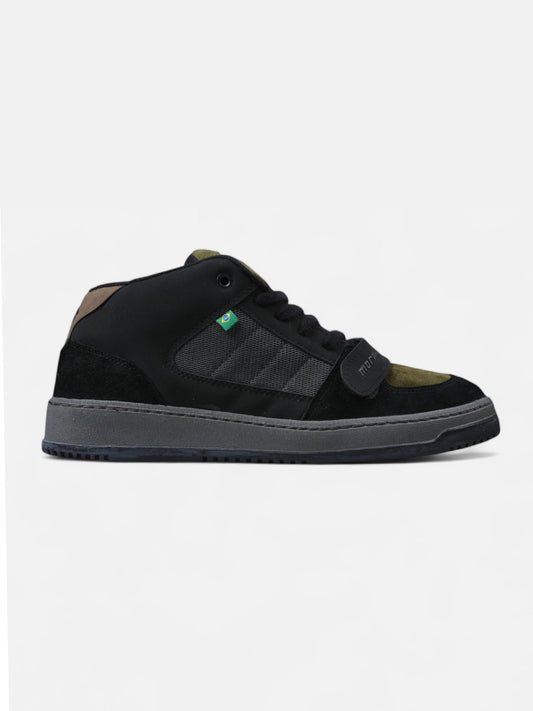 Zapatillas Mormaii Quiver Out Negro Gris Verde