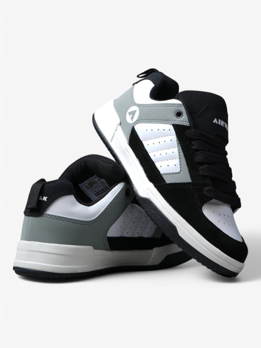 Zapatillas Airwalk Giro Negro Gris Blanco
