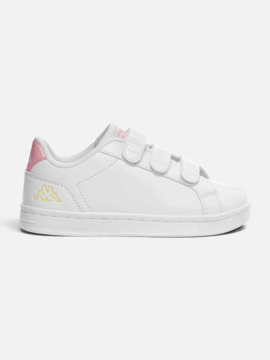 Zapatillas Kappa Logo Galter 5 V Kid Blanco Rosa