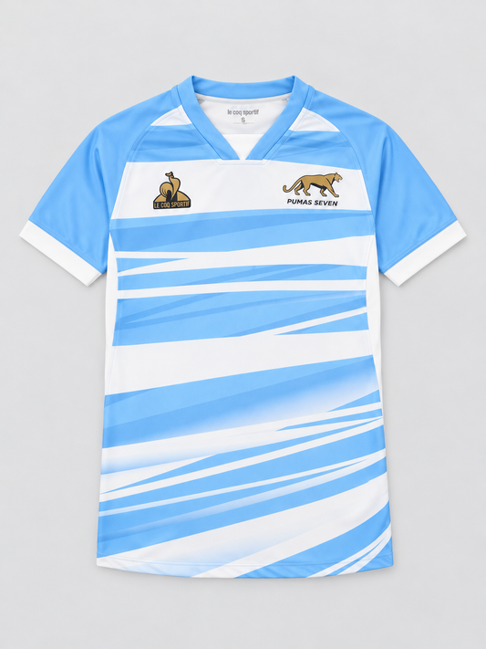 Remera Le Coq Sportif Yaguaretes Maillot Match 26 Sp H Celeste