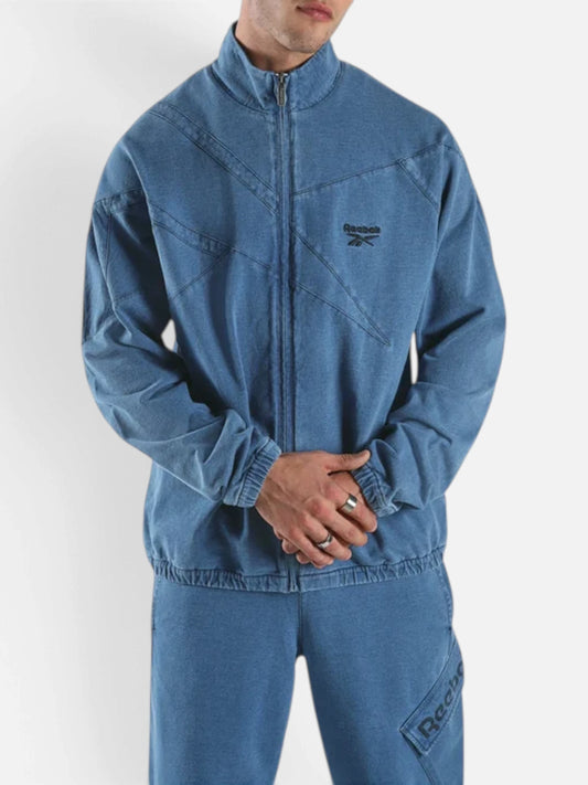 Campera Reebok Street Sport Vector Icon Track Jacket - Denim Azul