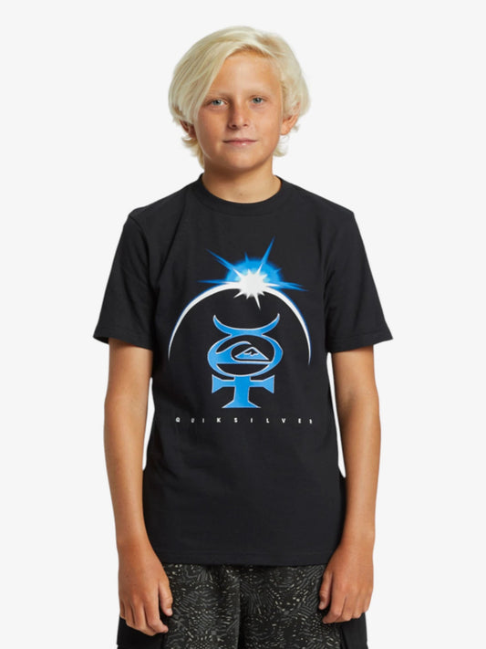 Remera Quiksilver Niño Eclipse Negro - Indy