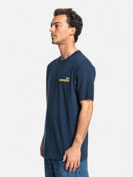Remera DC True North LHSS Azul Marino
