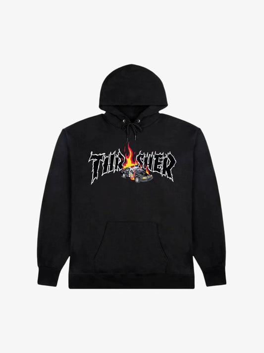Buzo Thrasher Cop Car Negro