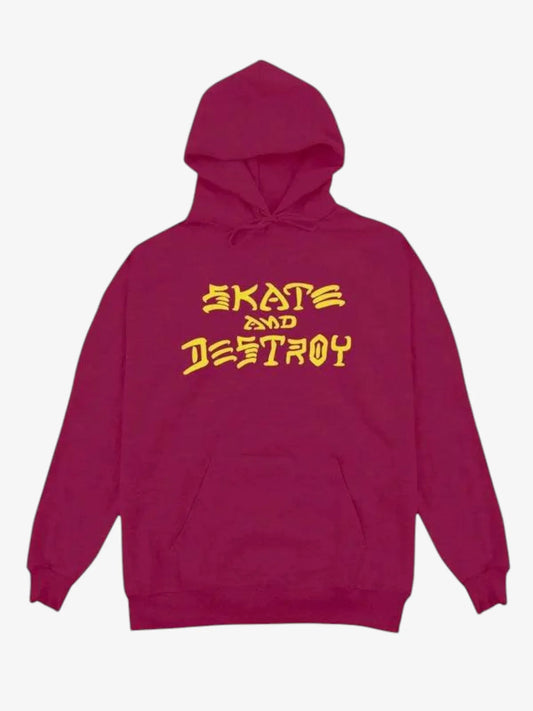 Buzo Thrasher Sad Bordo