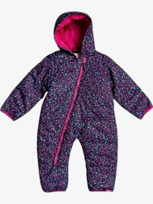 Enterito Roxy Snow Rose Azul Marino Print - OUTLET