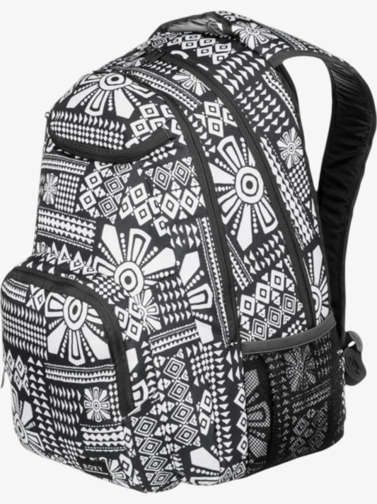 Mochila Roxy Shadow Swell Printed Negro