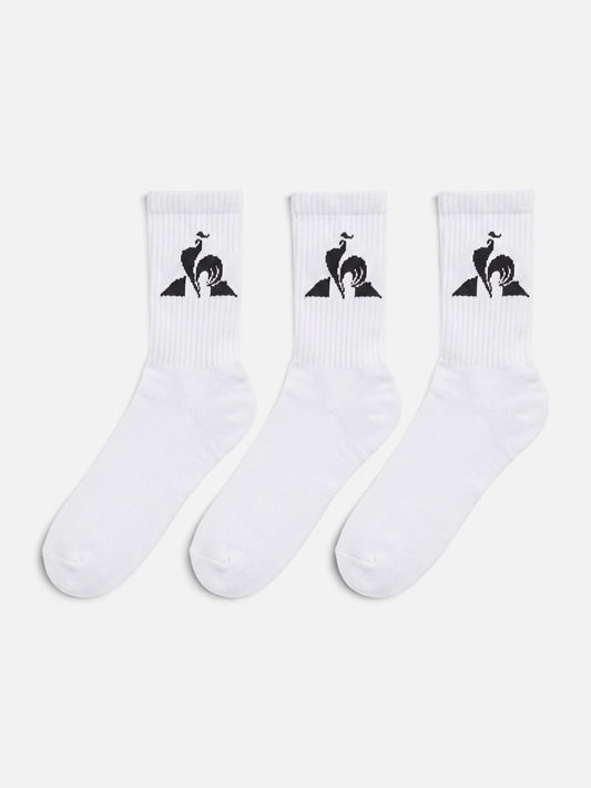 Medias Le Coq Sportif Tripack Caña Corta Algodon