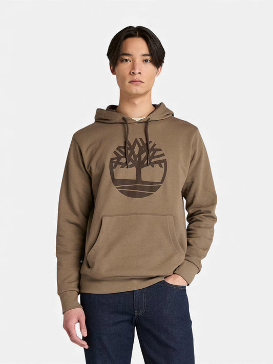 Buzo Timberland Northwood Tree Logo Brushback Chocolate