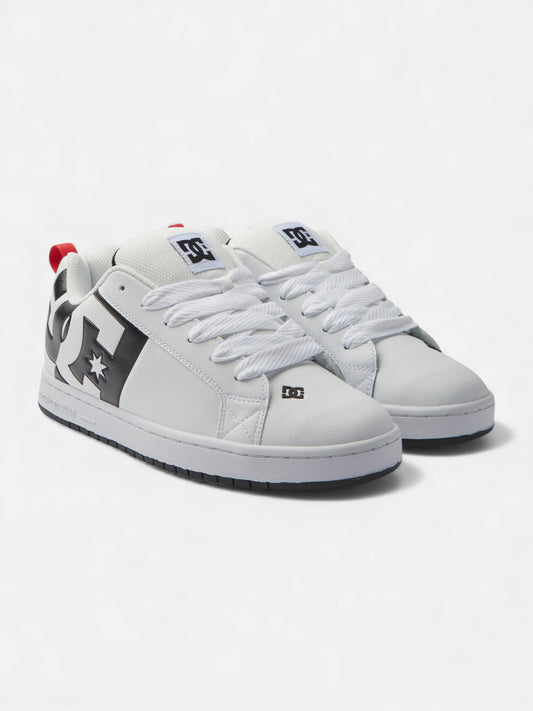 Zapatillas DC Court Graffik SQ Blanco Negro