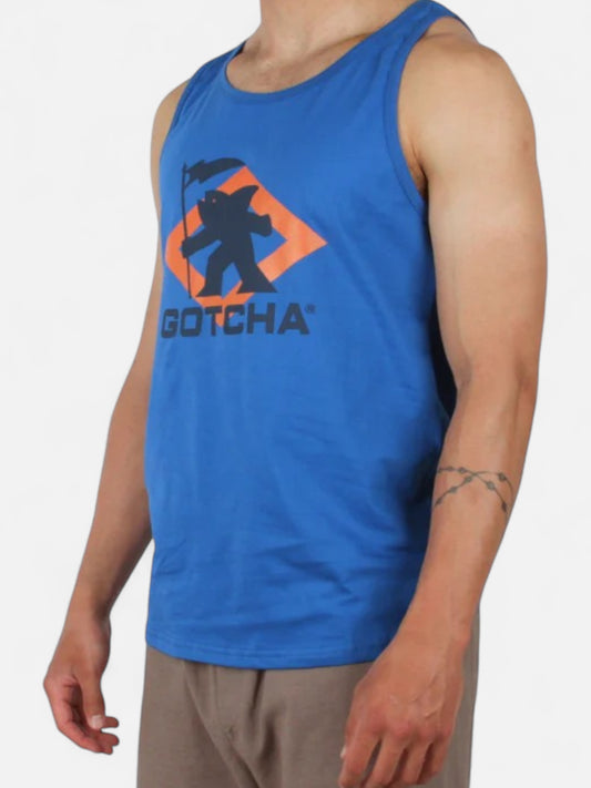 Musculosa Gotcha Sharkman Azul