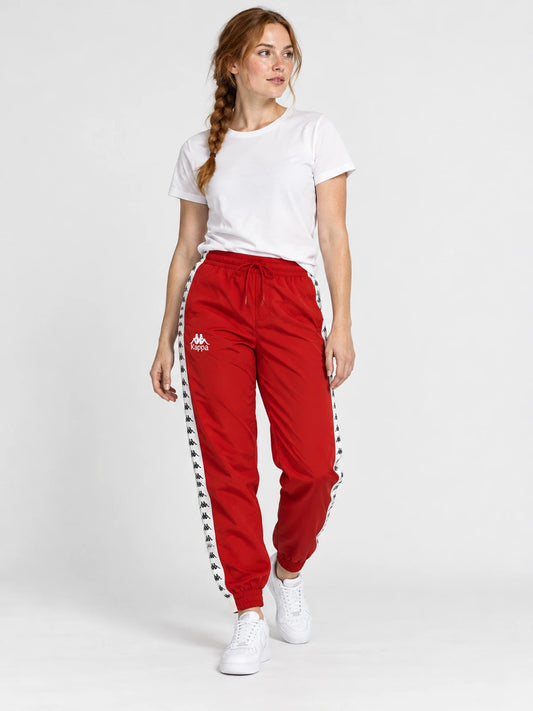 Pantalon Mujer Kappa 222 Banda Nara Rojo — vista principal