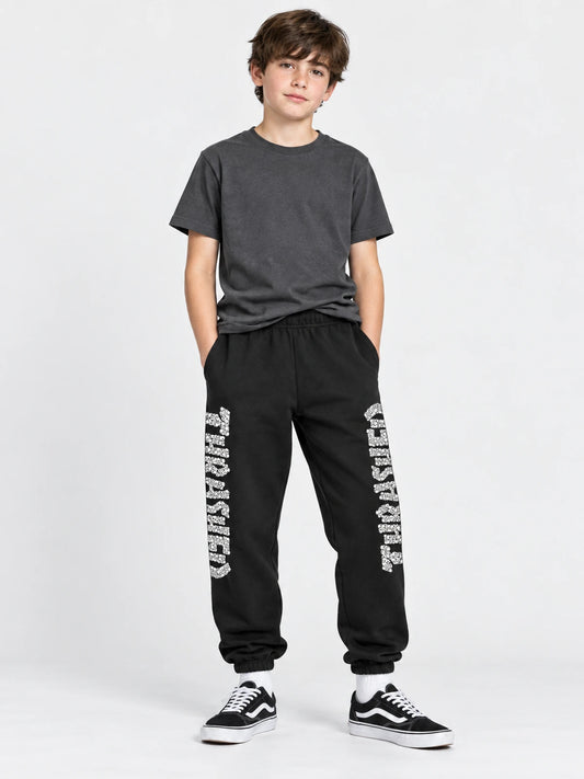 Pantalon Thrasher Sweatpant Skull Niño Negro — vista principal
