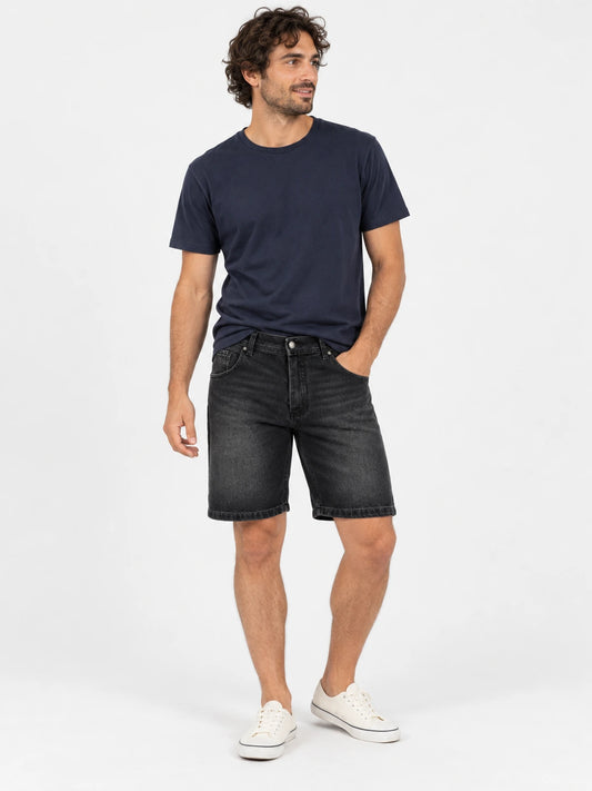 Bermuda Gotcha Summer Denim Negro — vista principal