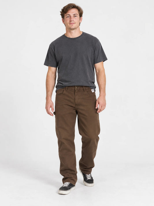 Pantalon Carpintero Familyarg Skate Pant Chocolate — vista principal