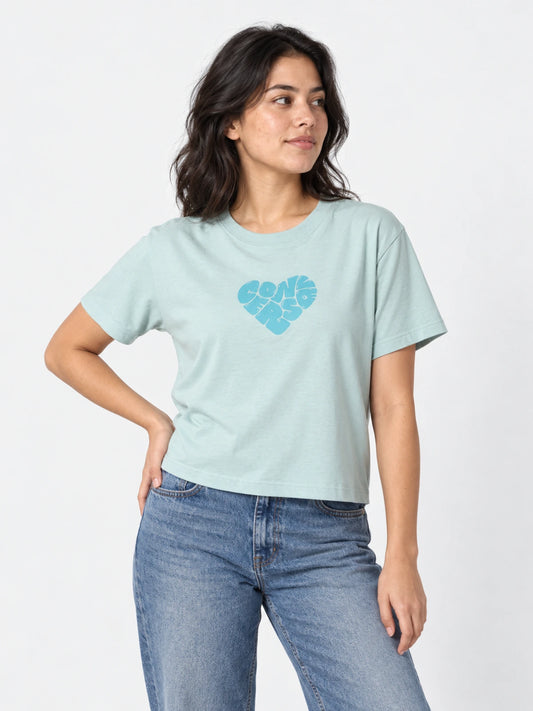Remera Mujer Converse Heart Tee — vista principal