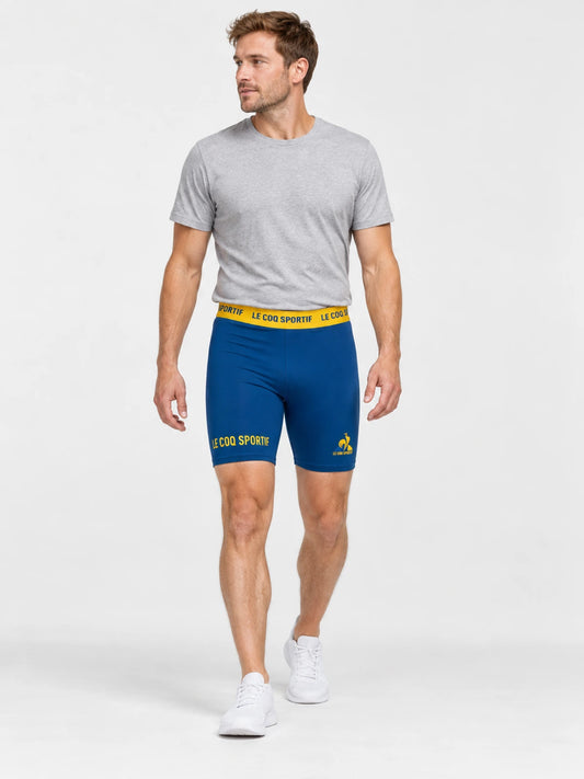 Calza Corta Le Coq Sportif Carc C2 2025 Azul — vista principal