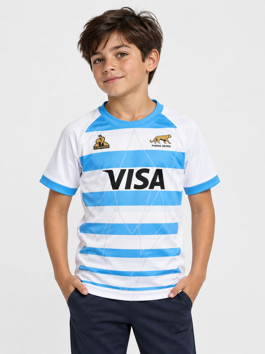Remera Niño Le Coq Sportif Pumas Seven Home Fan 2024 — vista principal