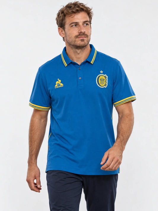 Chomba Le Coq Sportif Carc Tl 1 2026 Azul/Amarillo — vista principal