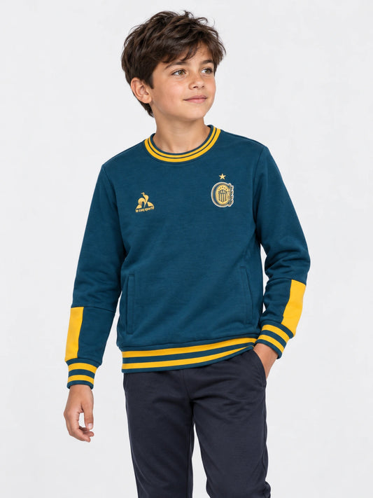 Buzo Niño Le Coq Sportif Carc Crew Tl 2 2026 Azul — vista principal