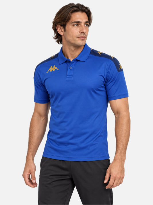 Remera Kappa Kappa4football Ghiolo Nautic Azul — vista principal