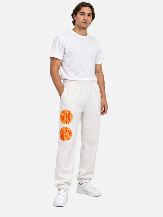 Pantalon Kappa Authentic Graphik Georgia Ar Blanco — vista principal