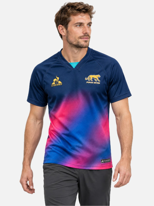 Remera Le Coq Sportif Seven Maillot Match 26 No Sp Awa Azul — vista principal