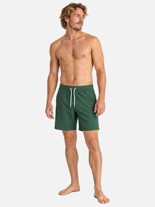 Malla Gotcha Solid Boardshort 18 Verde Militar — vista principal