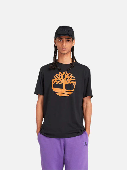 Remera Timberland Kennebec River Tree Logo Negro — vista principal