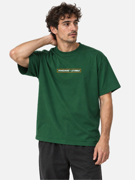 Remera Familyarg + LaTabla Cofi Verde Pino — vista principal