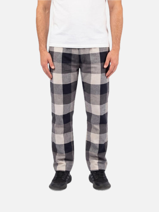 Pantalon Elepants 272 Poplin Negro Gris Blanco — vista principal