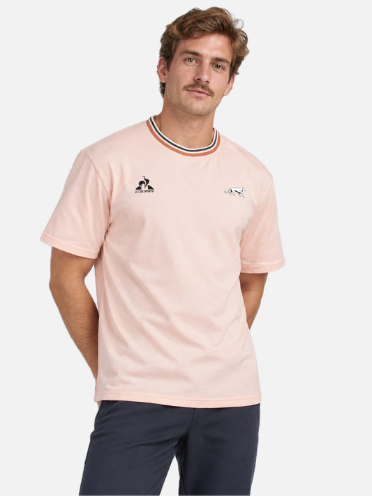 Remera Le Coq Sportif Pumas Tee Knitted Collar Lt. P — vista principal