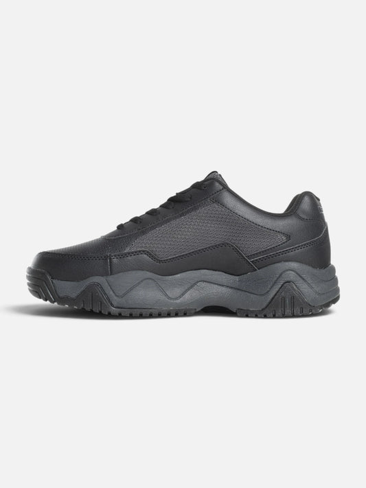 Zapatillas Kappa Logo Abstract Negro Gris Dk