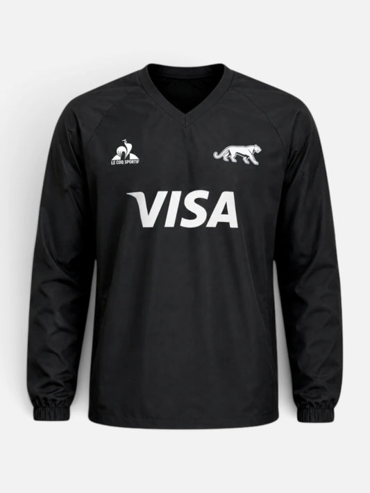 Buzo Le Coq Sportif Pumas Waterproof Crewneck 2025 Negro